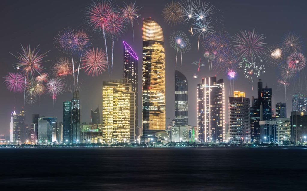 Abu Dhabi Fireworks
