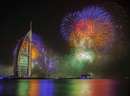 Al Seef’s Fireworks at Dubai Creek